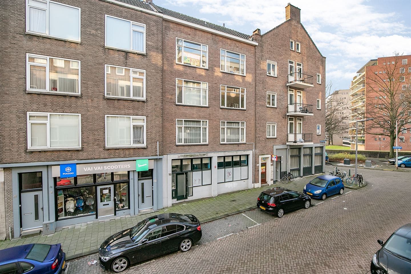 Kluswoning Kortebrantstraat 18 a in Rotterdam, huidige staat