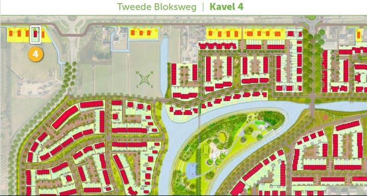 Kluswoning Kavels Tweede Bloksweg fase 3 (Bouwnr. 4) in Waddinxveen, huidige staat