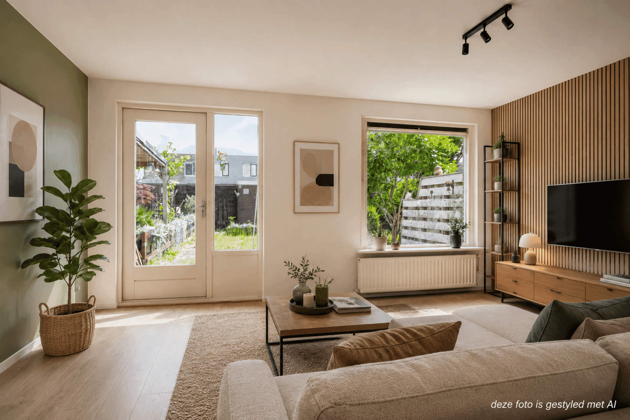 Kluswoning Zonnebloemweg 25 in Almere, huidige staat