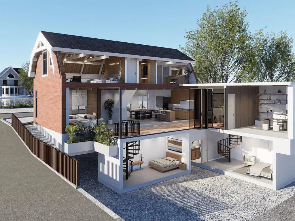 Kluswoning Amstelzijde 79 in Amstelveen, huidige staat