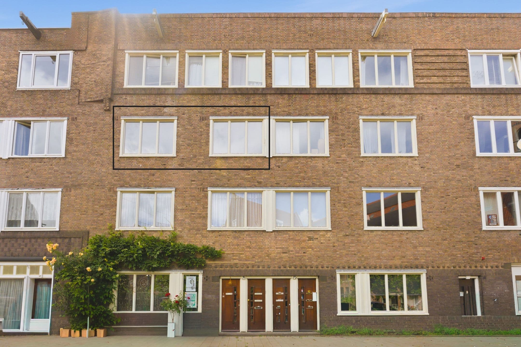 Kluswoning Chasséstraat 71-2 in Amsterdam