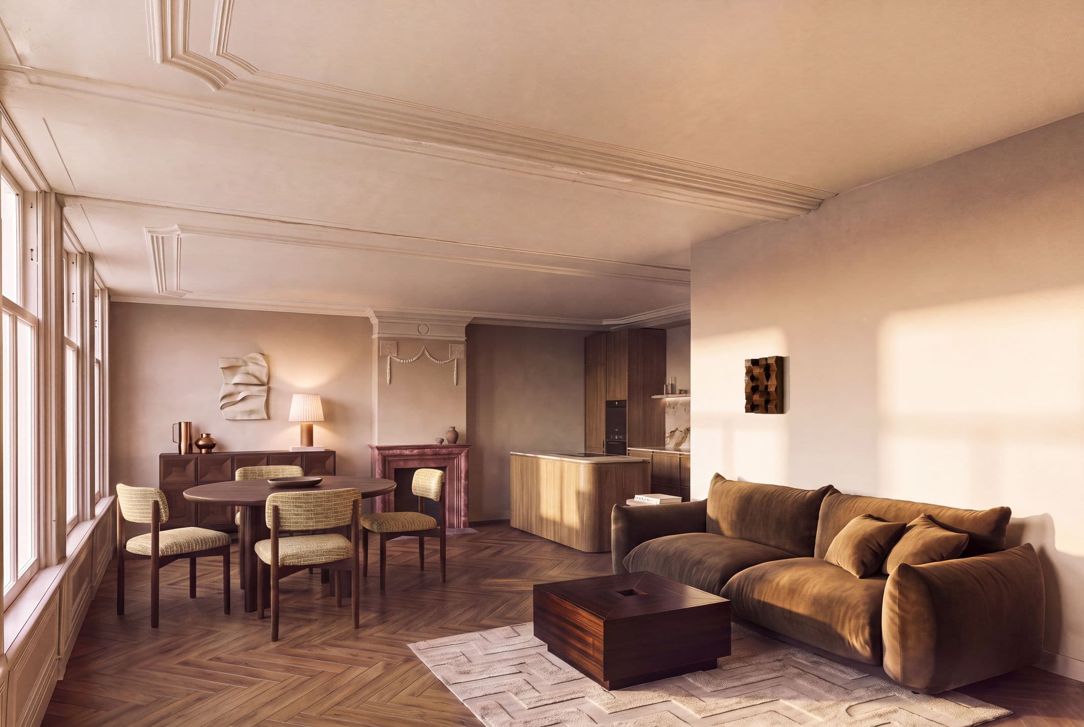 Kluswoning Herengracht 60-1A in Amsterdam, huidige staat