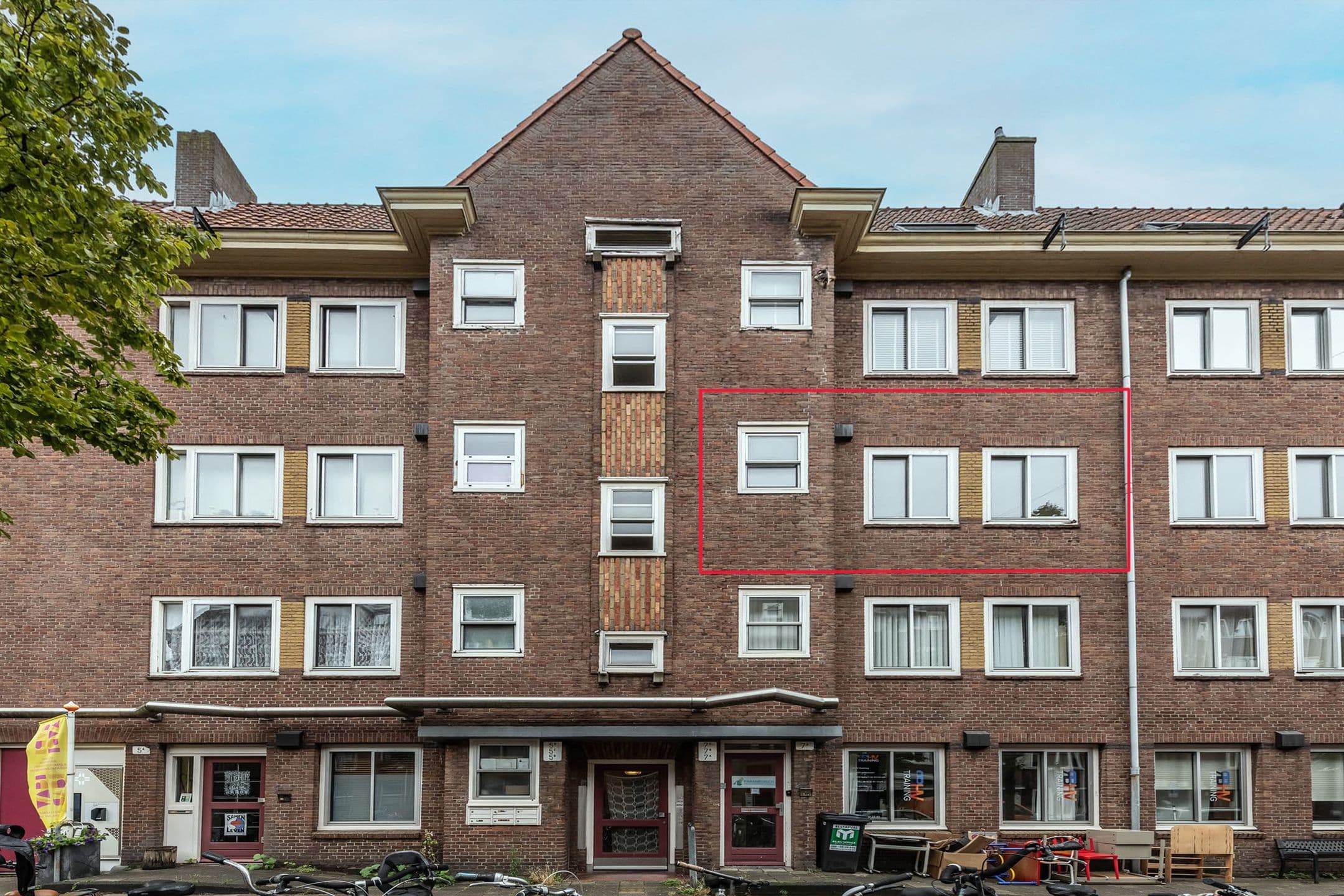 Kluswoning Krugerstraat 7-B in Amsterdam