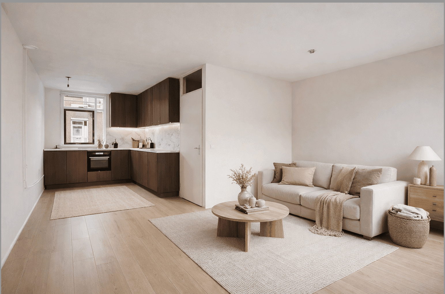 Kluswoning Wethouder In 't Veldstraat 35 in Amsterdam, huidige staat
