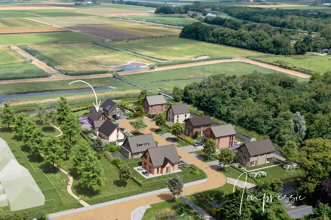 Kluswoning Polderpark Kavel 4 in Anna Paulowna, huidige staat