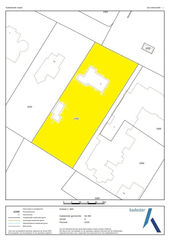 Kluswoning Rembrandtplein 3 in Bilthoven, huidige staat