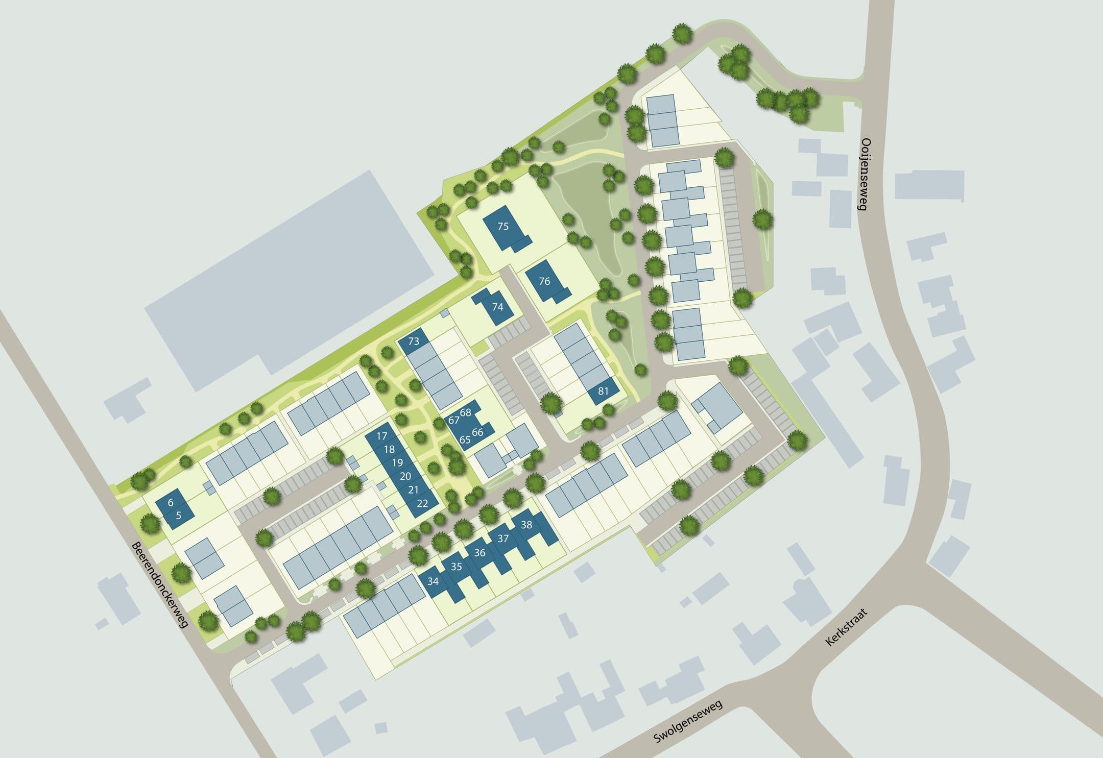 Kluswoning Vrije bouwkavels (Bouwnr. 76) in Broekhuizenvorst, huidige staat