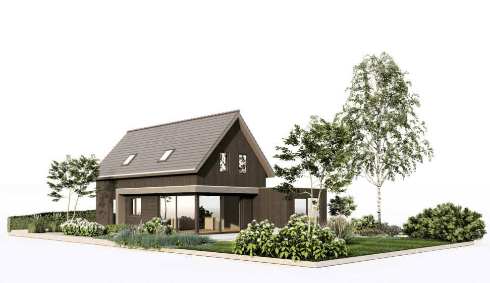 Kluswoning Margrietlaan | bouwkavel + woning in Dalem