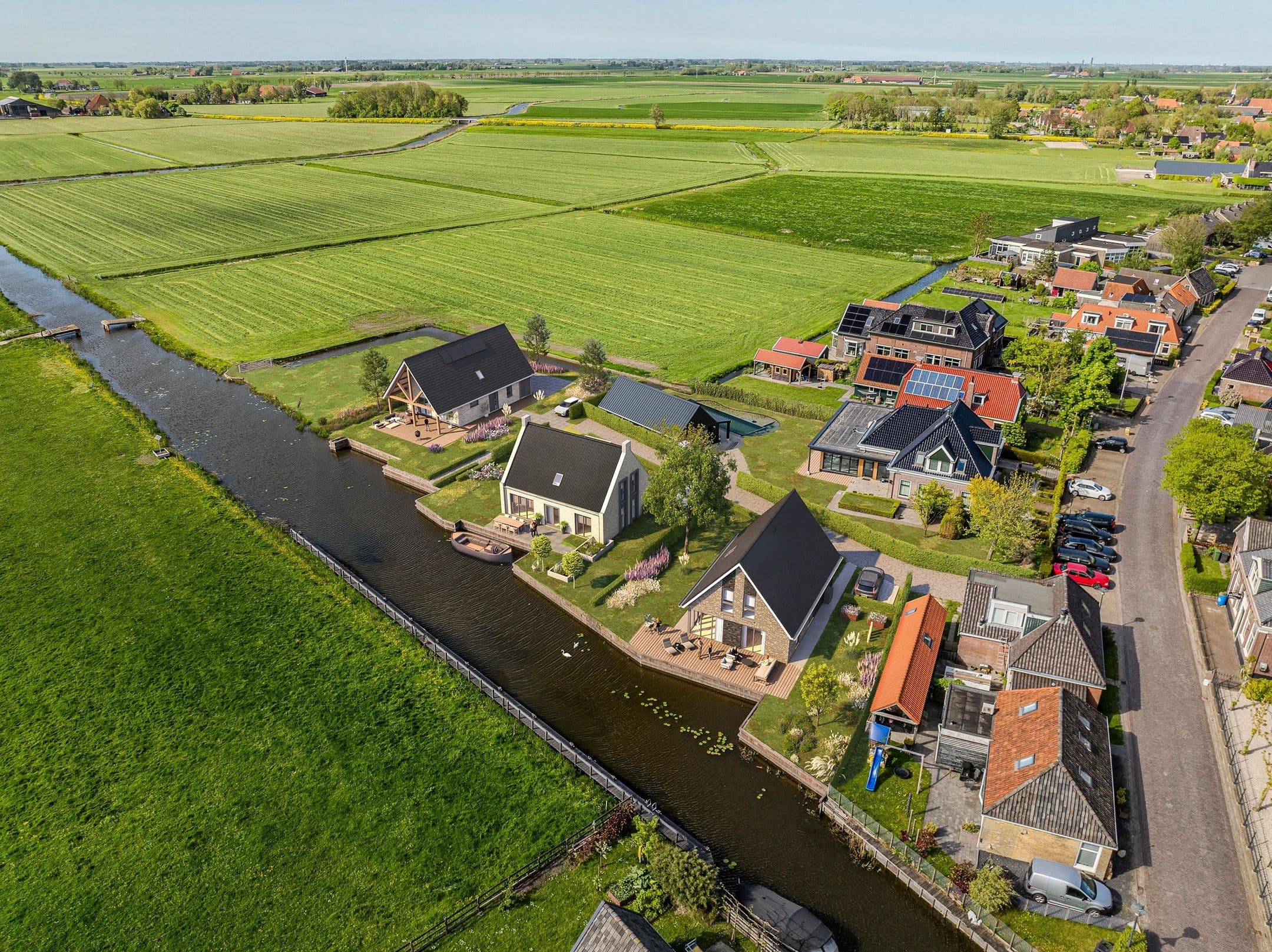 Kluswoning Boeijengastrjitte 34 (kavel 2) in Gauw, huidige staat