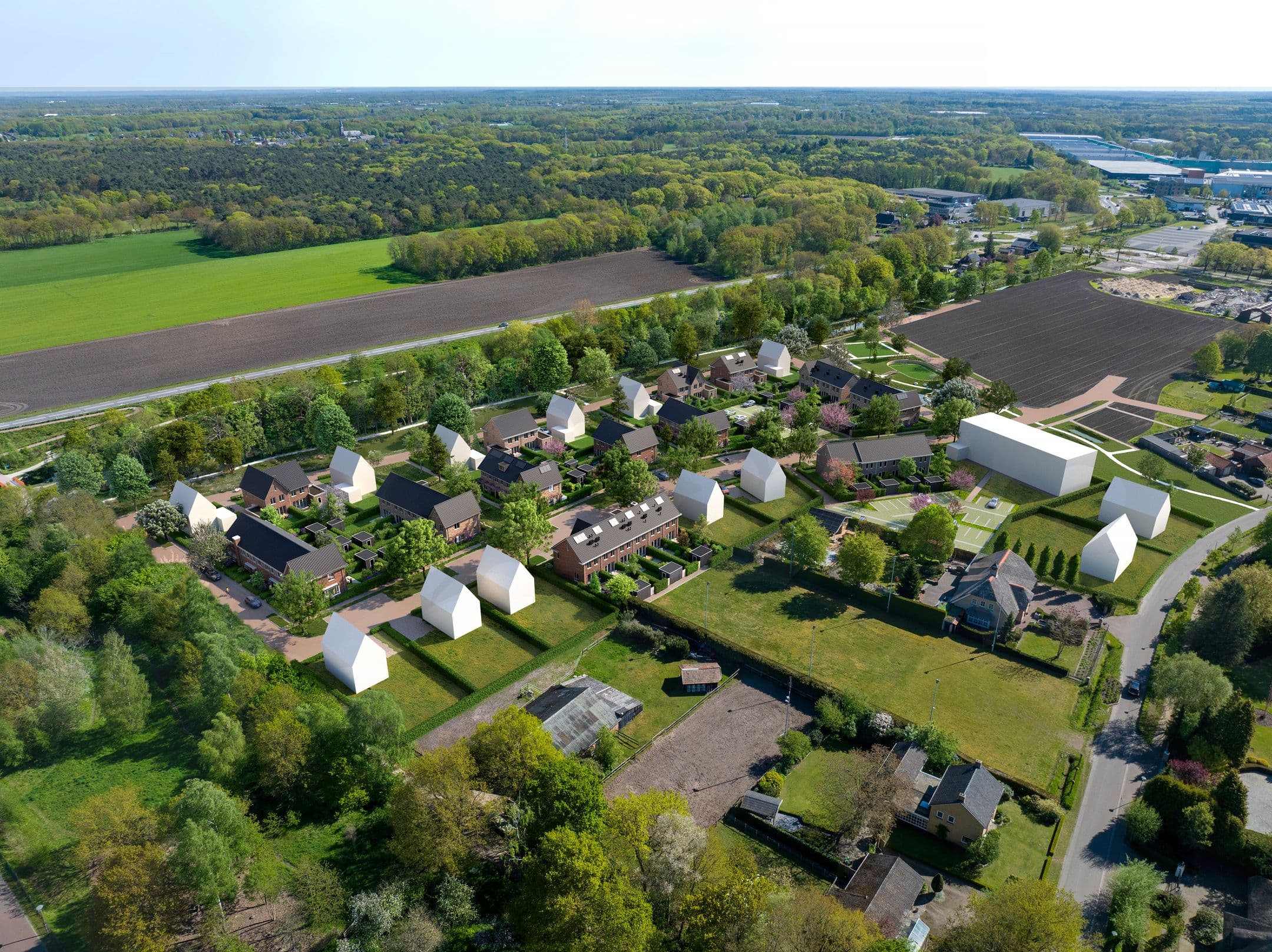 Kluswoning Zelfbouwkavel (Bouwnr. D34) in Gemert, huidige staat