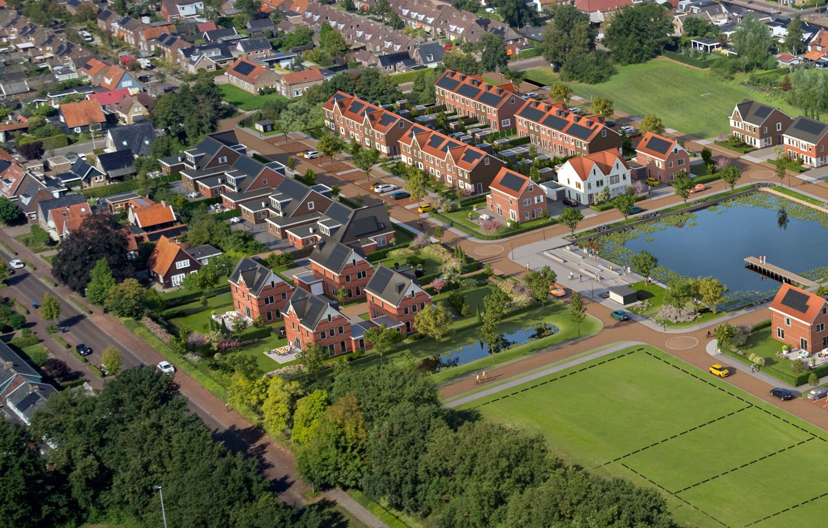Kluswoning Vrije kavel 80 (De Vrieswijck) in Gorredijk, huidige staat