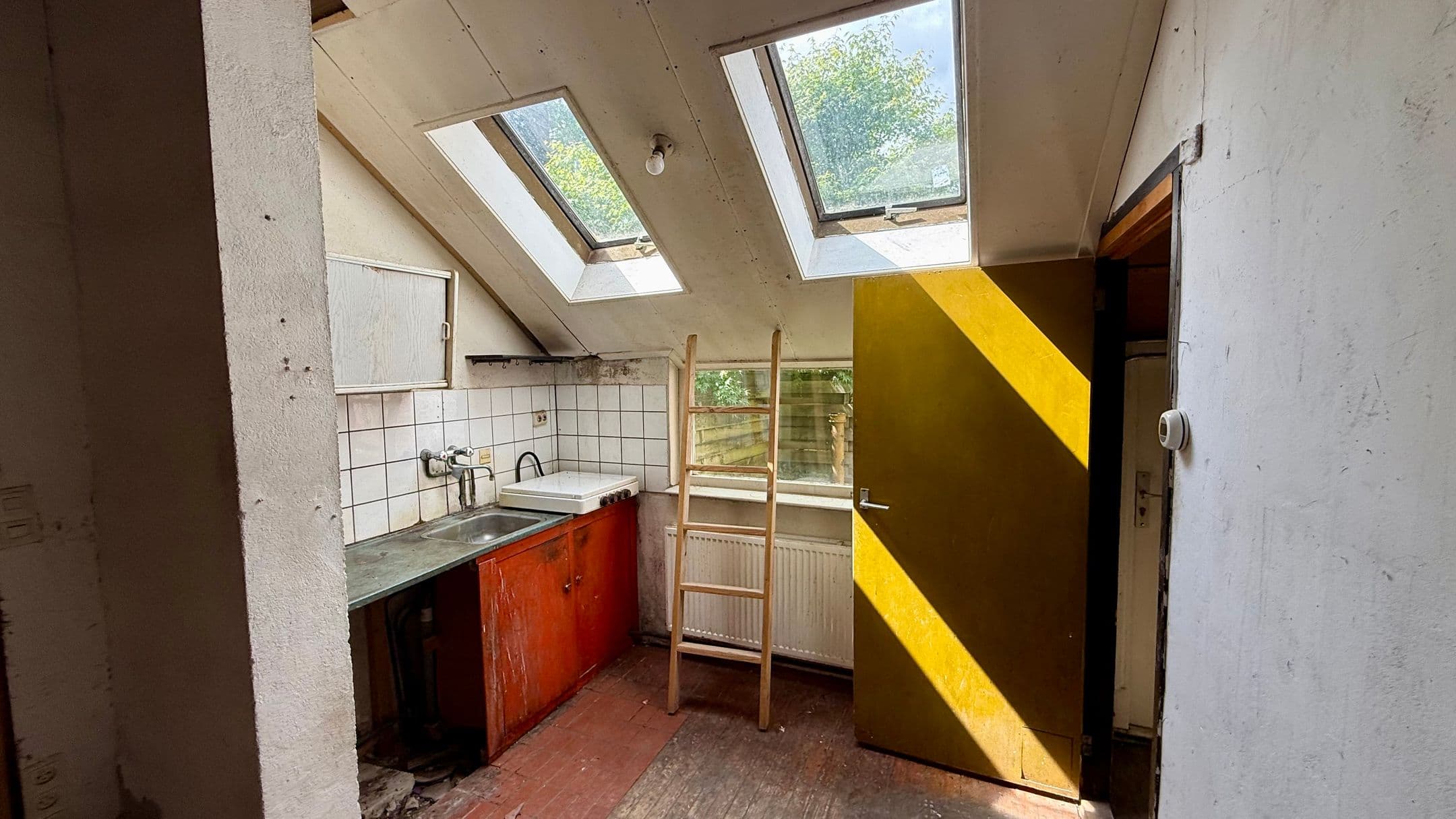 Kluswoning Veldstraat 6 in Groningen, huidige staat