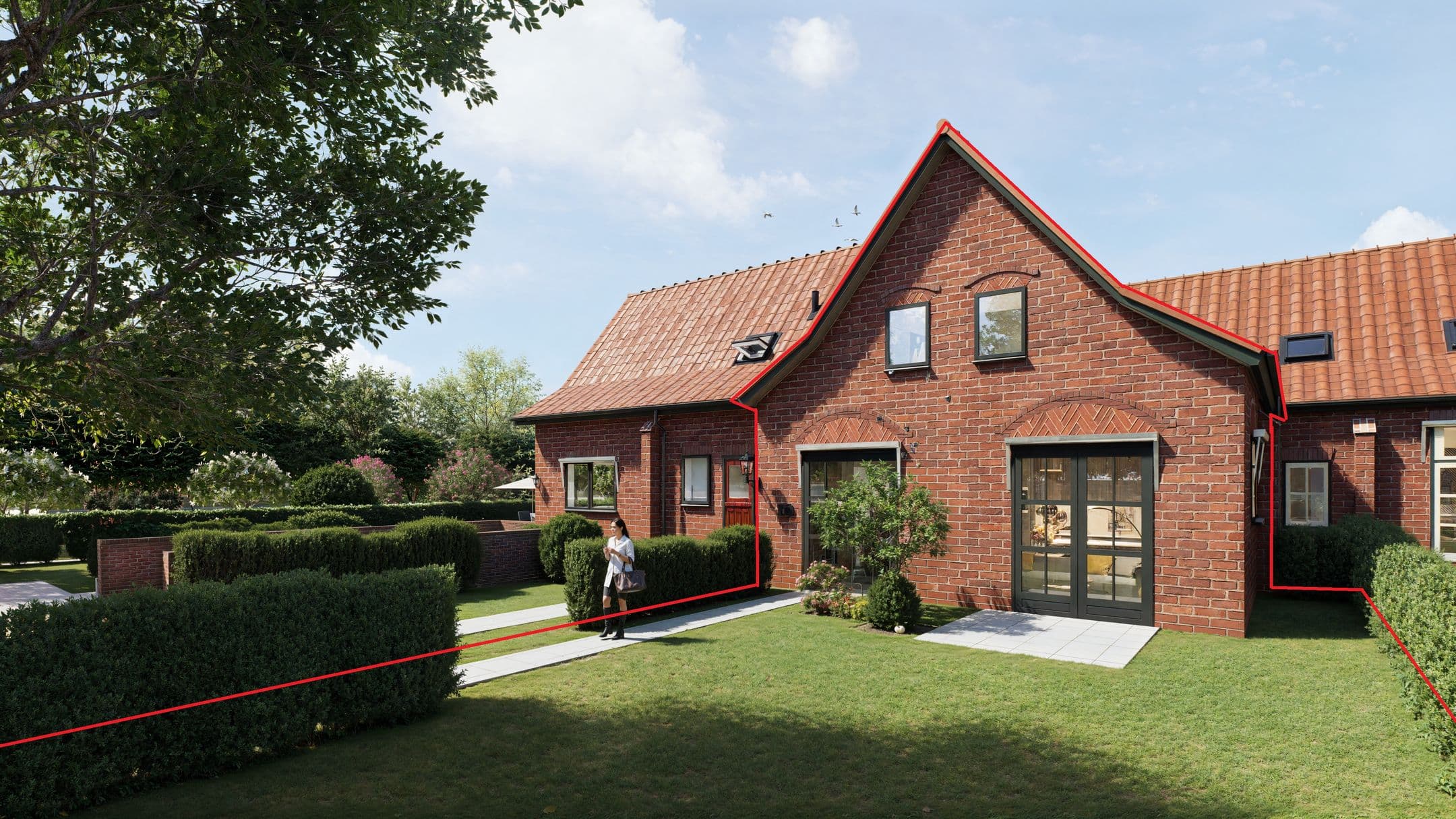 Kluswoning van der Mondeweg 18-A in Haalderen