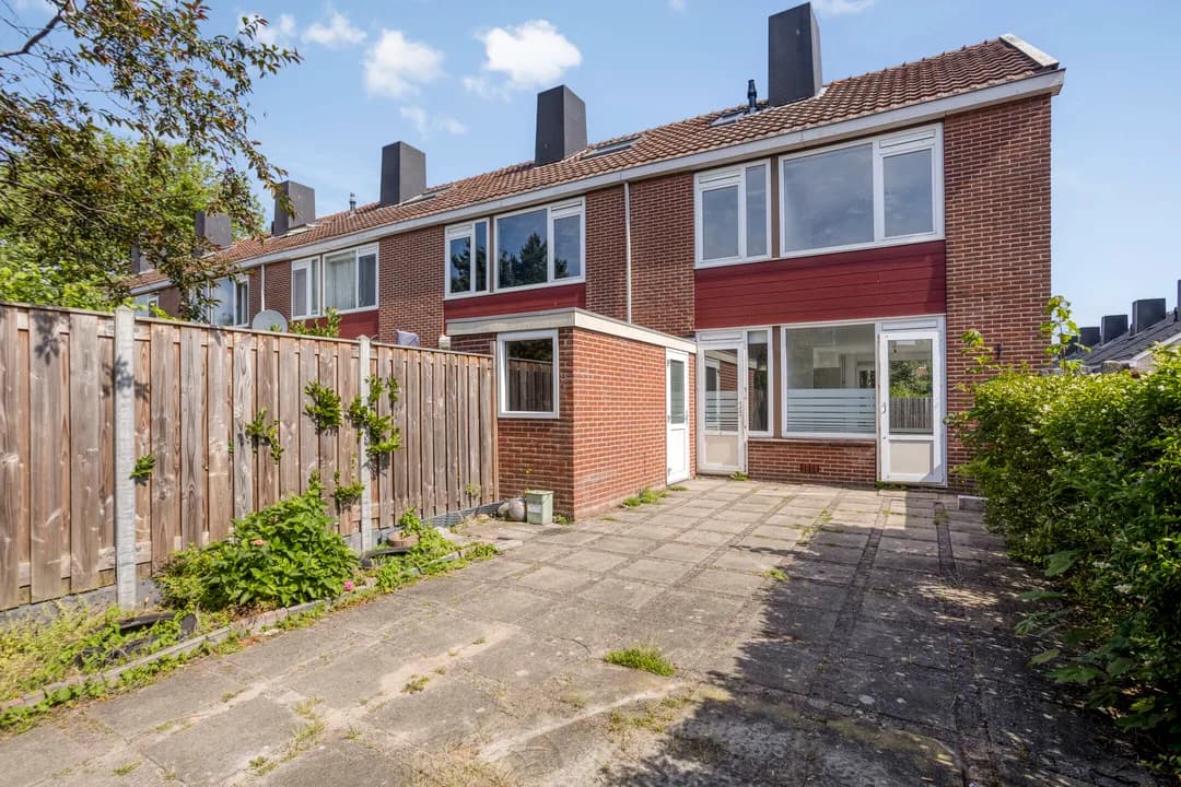 Kluswoning Fröbelstraat 12 in Haarlem, huidige staat
