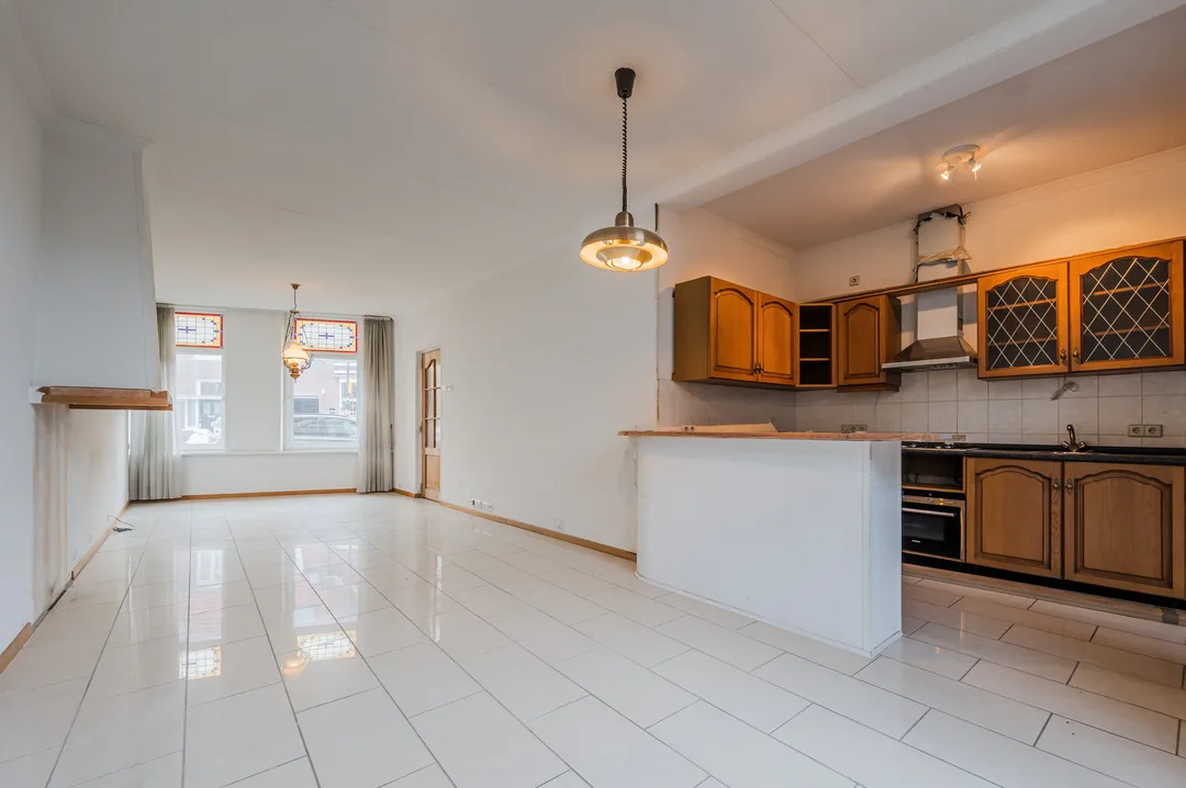 Kluswoning Teding van Berkhoutstraat 41 in Haarlem, huidige staat