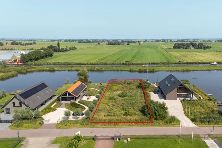 Kluswoning De Opper (kavel 6) in Heeg, huidige staat