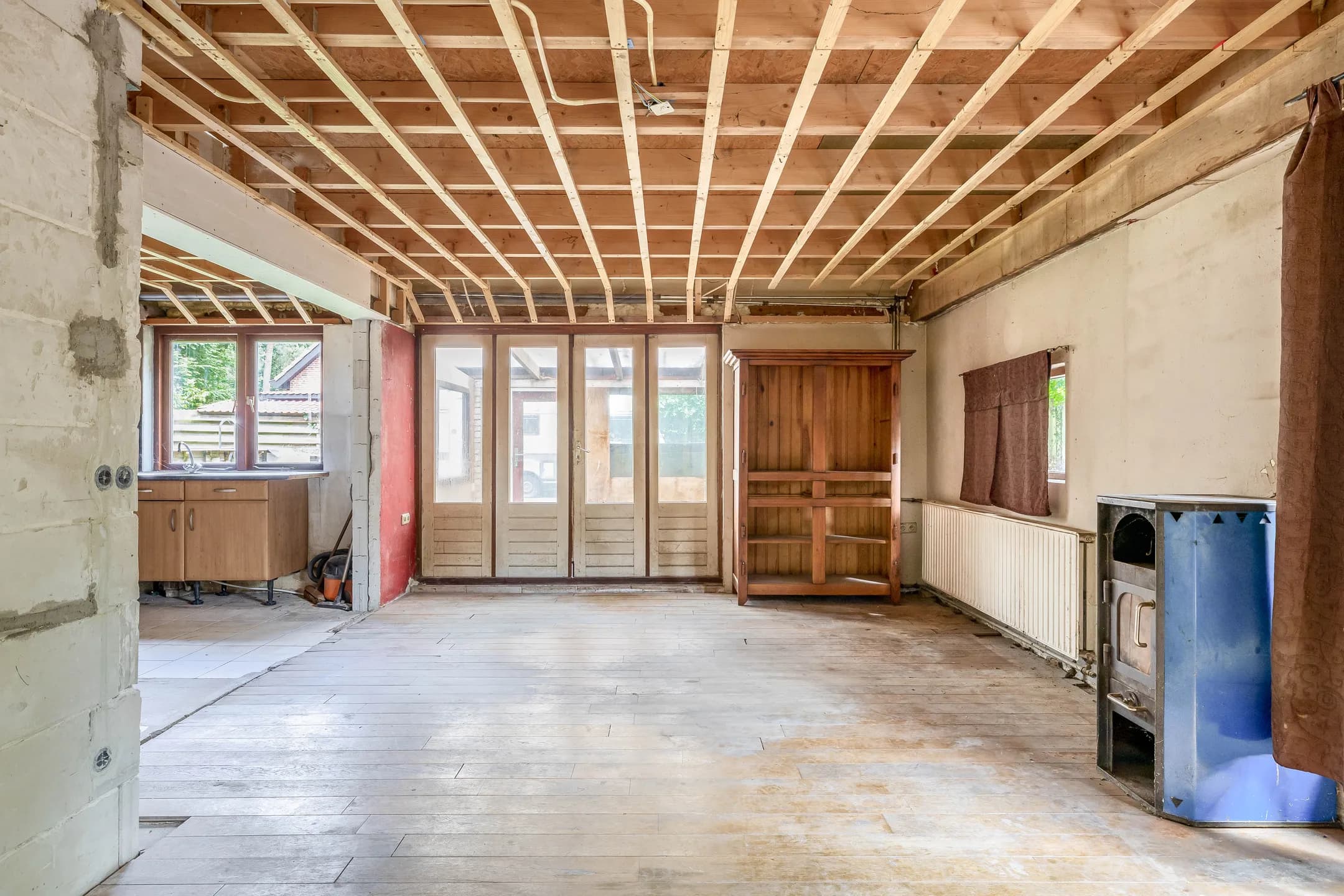 Kluswoning Parallelweg 26-41 in Hierden, huidige staat