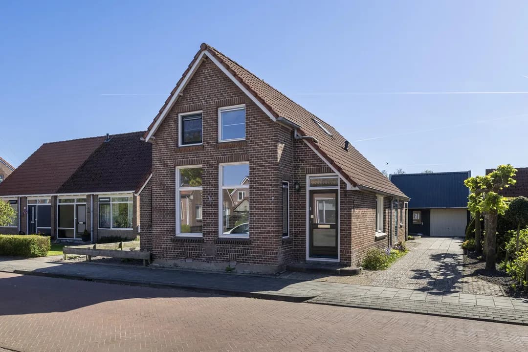 Kluswoning Van Veenstraat 6 in Hoogersmilde (Gem. Midden-Drenthe), huidige staat