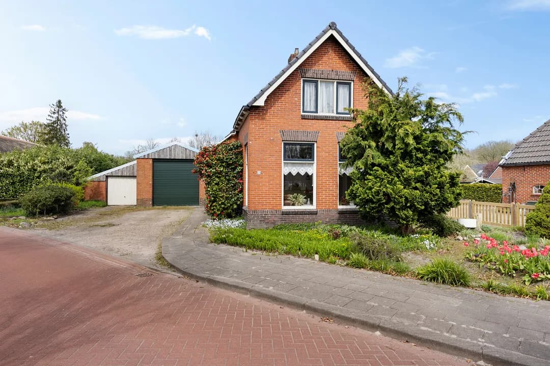 Kluswoning Oldebertweg 55 in Leek, huidige staat