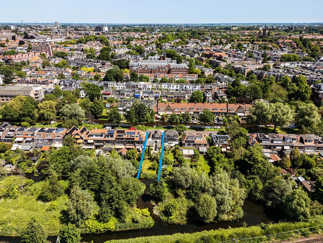 Kluswoning Rijn en Schiekade 117 in Leiden, huidige staat