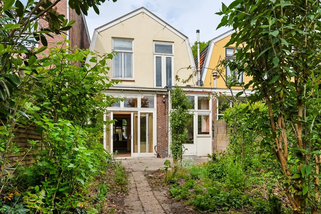 Kluswoning Zoeterwoudsesingel 4 in Leiden, huidige staat