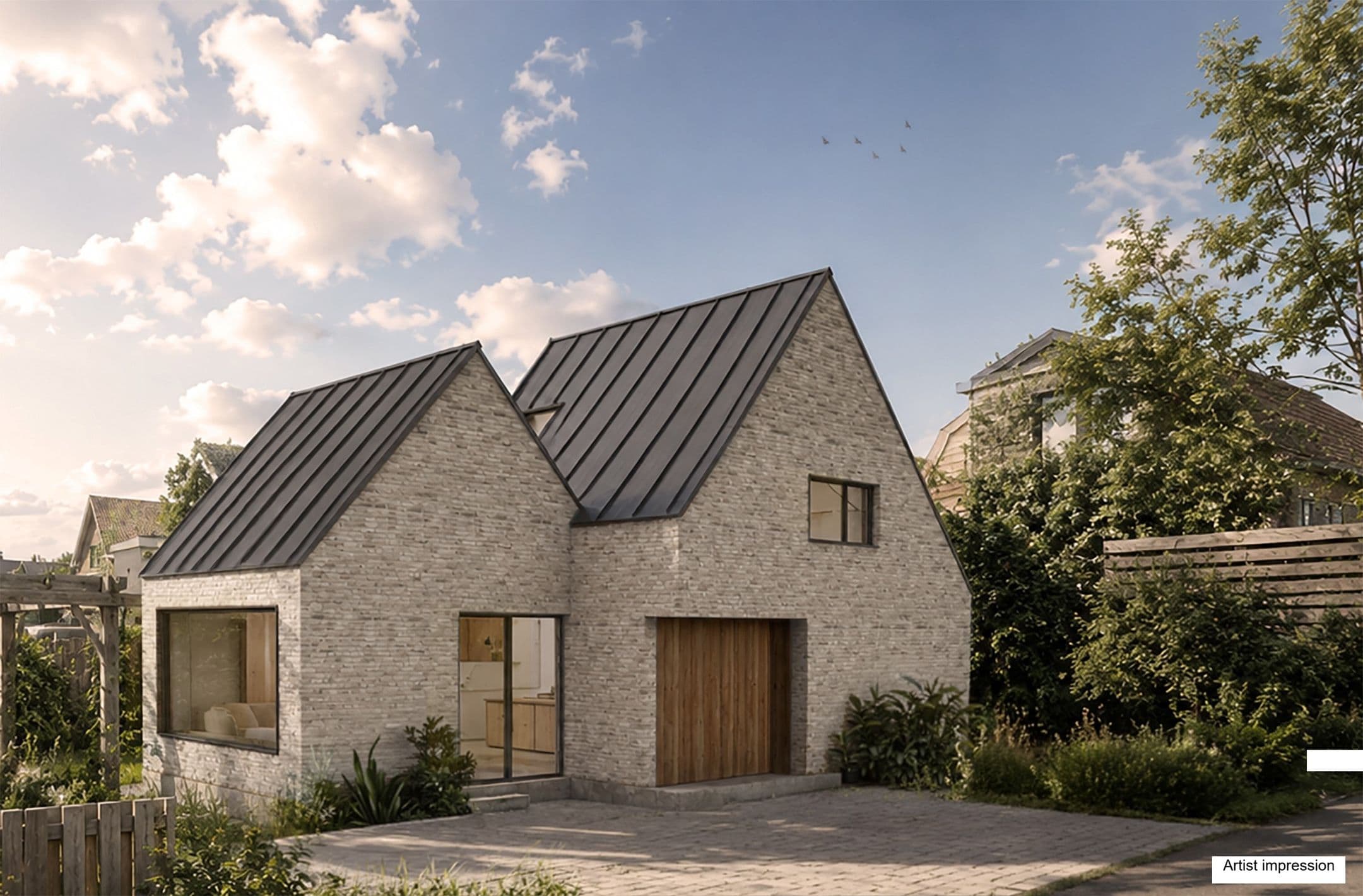 Kluswoning Akerdijk 116-A in Lijnden, huidige staat