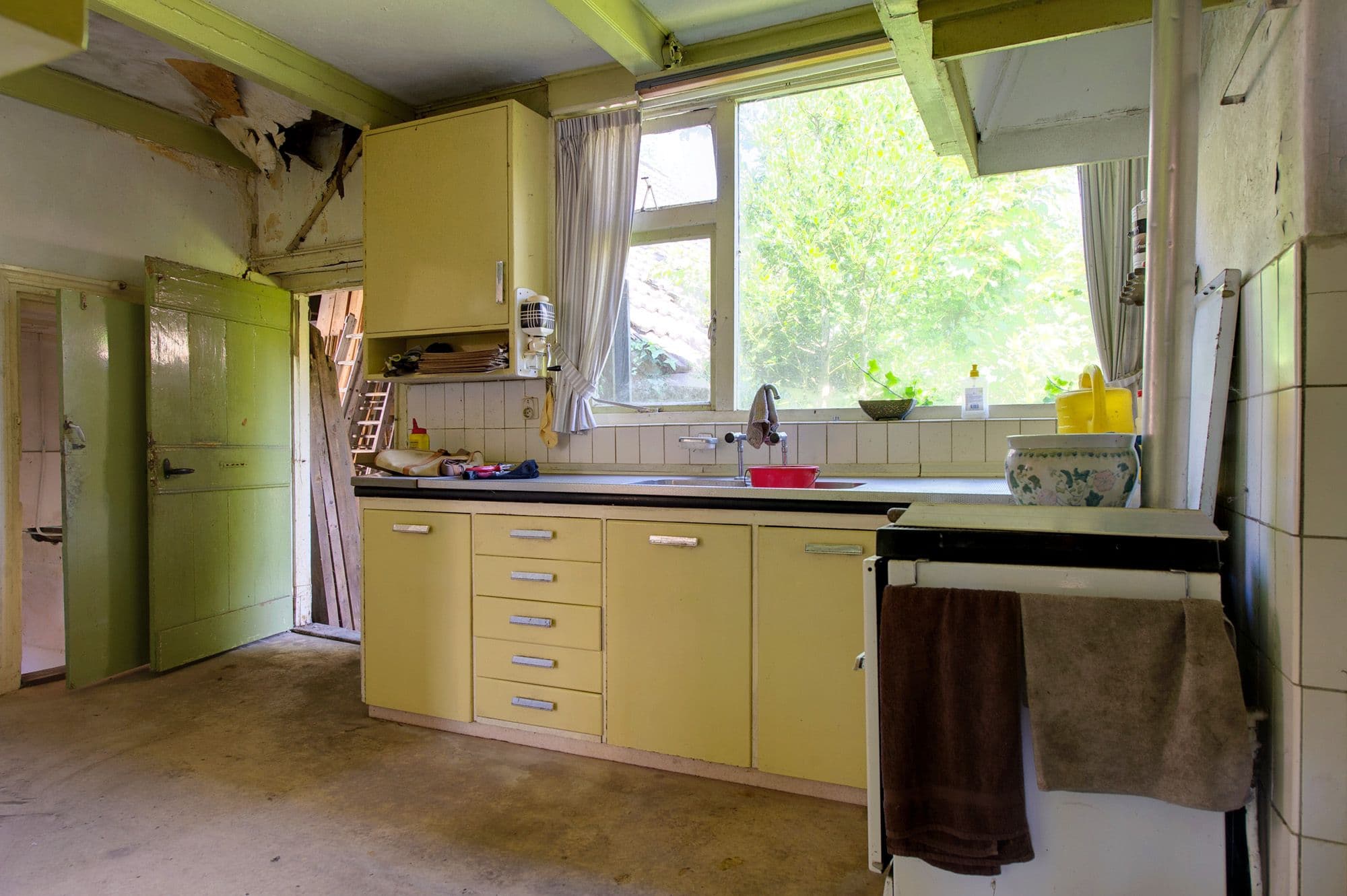 Kluswoning Hoofdweg 113 in Midwolda, huidige staat