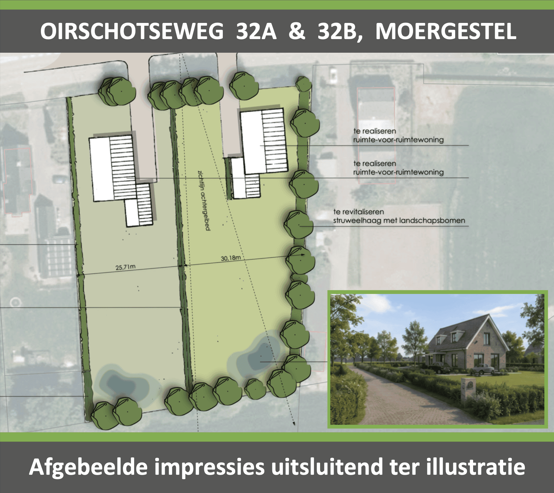Kluswoning Oirschotseweg 32a in Moergestel