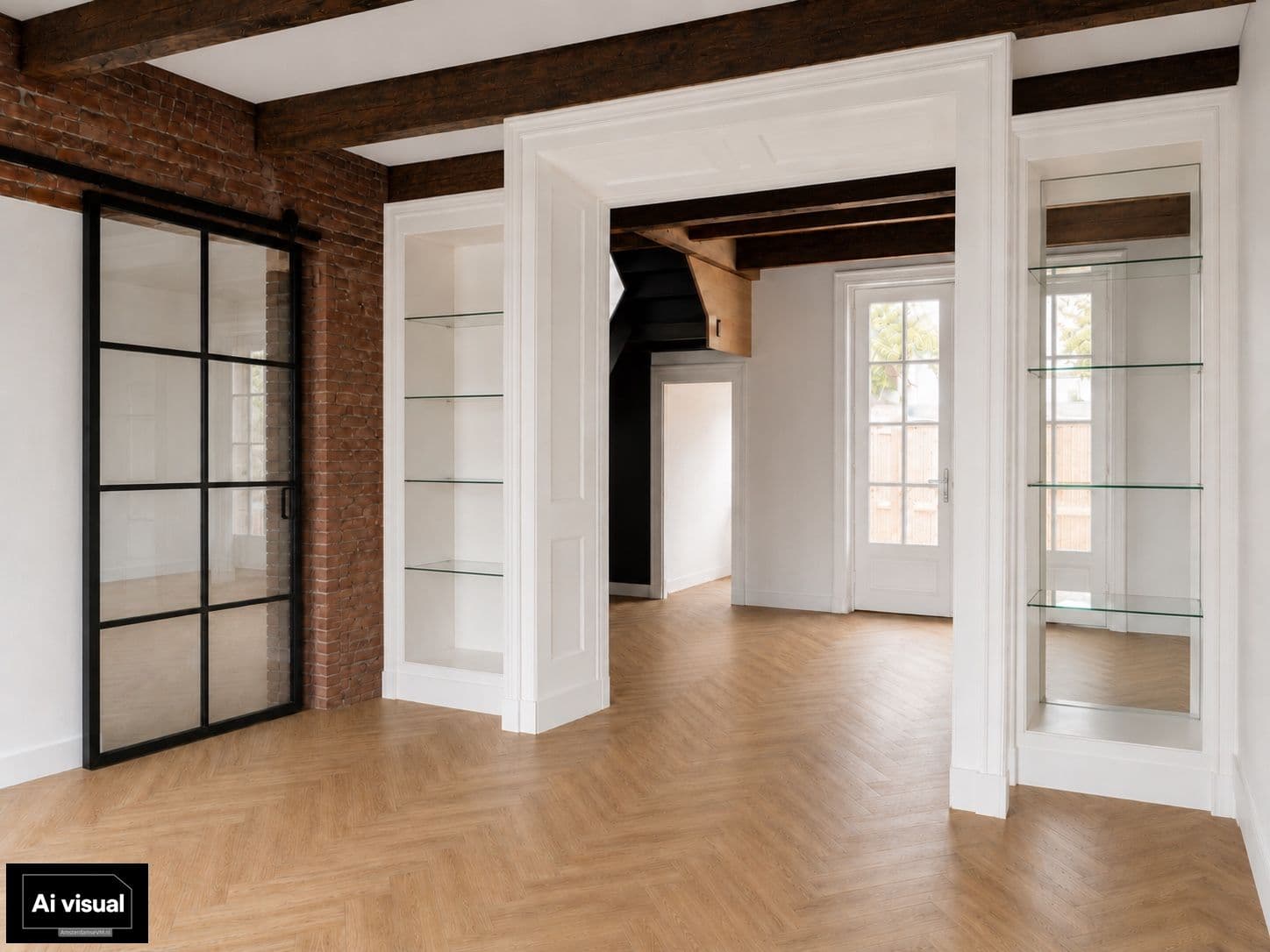 Kluswoning Marktstraat 49 in Naarden, huidige staat