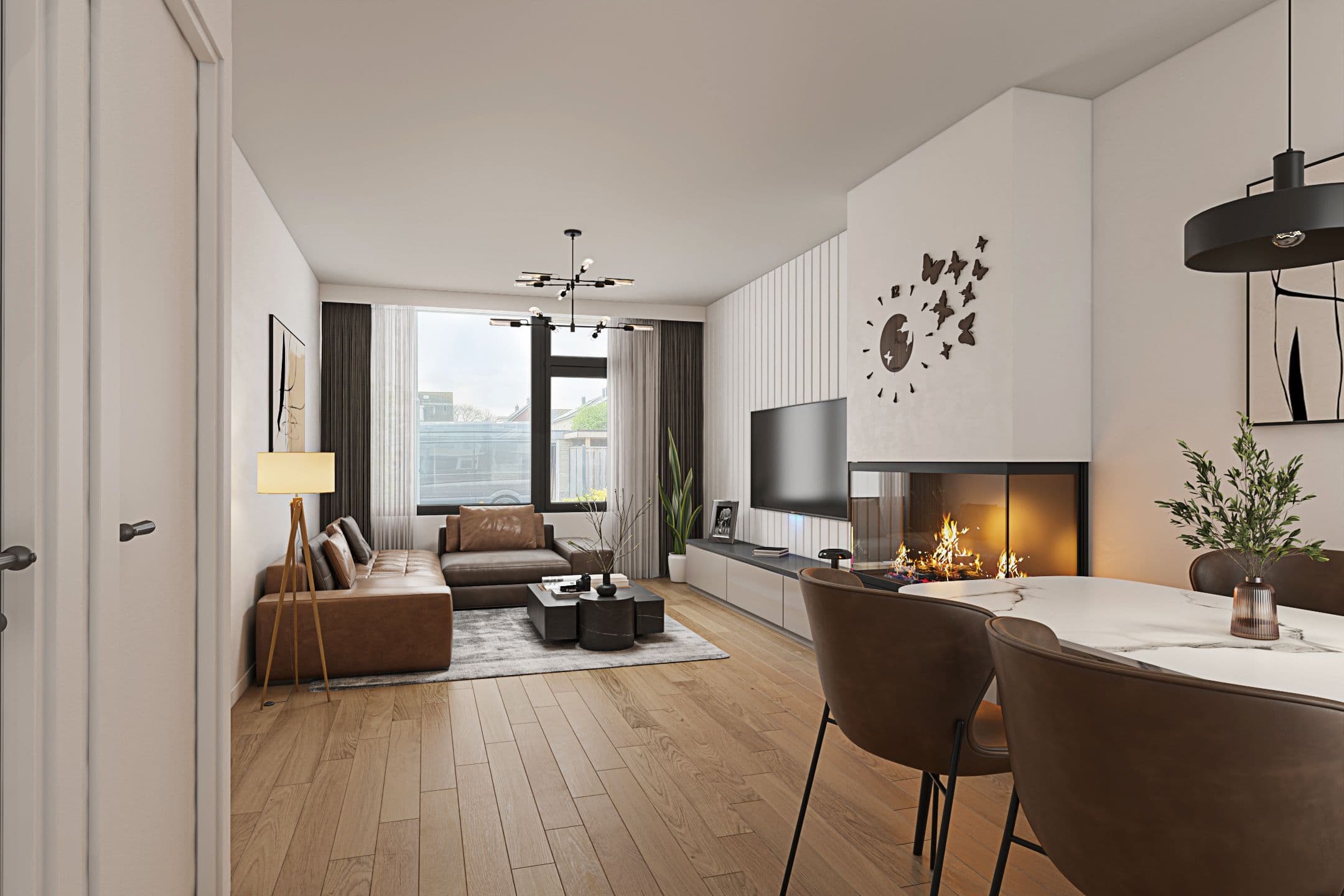 Kluswoning Broekemastraat 55 in Nieuw-Vennep, huidige staat