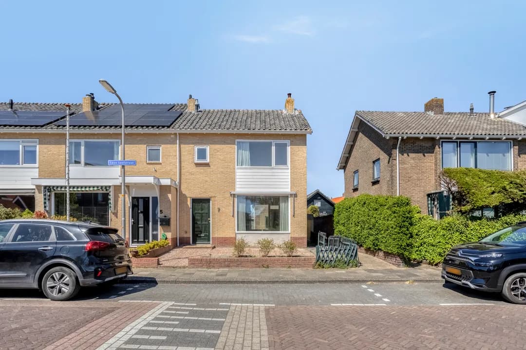 Kluswoning Leon Senfstraat 7 in Noordwijk (ZH), huidige staat