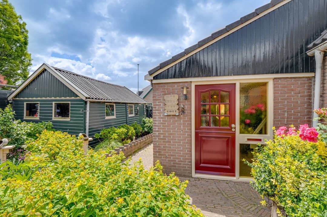 Kluswoning Dorpsstraat 1011 in Oudkarspel (Gem. Dijk en Waard), huidige staat