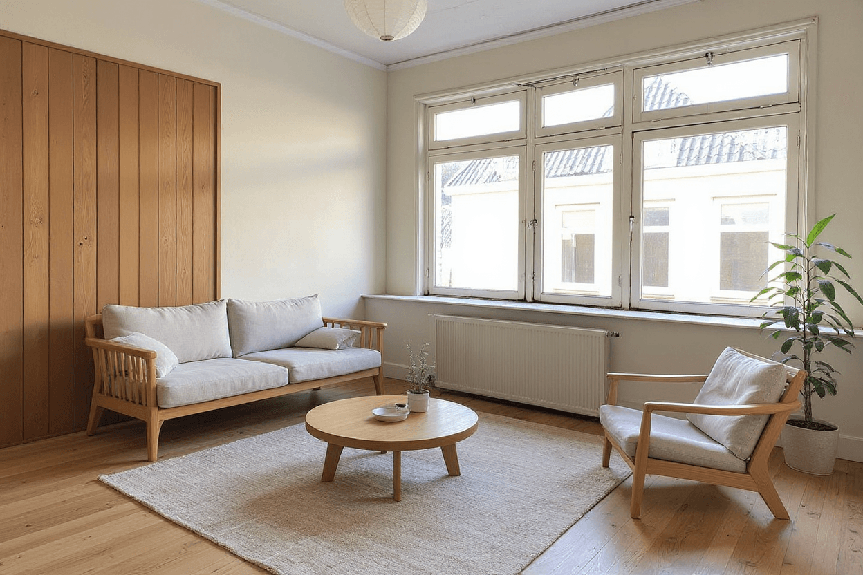 Kluswoning Oosterdijk 70 in Sneek, impressie na renovatie