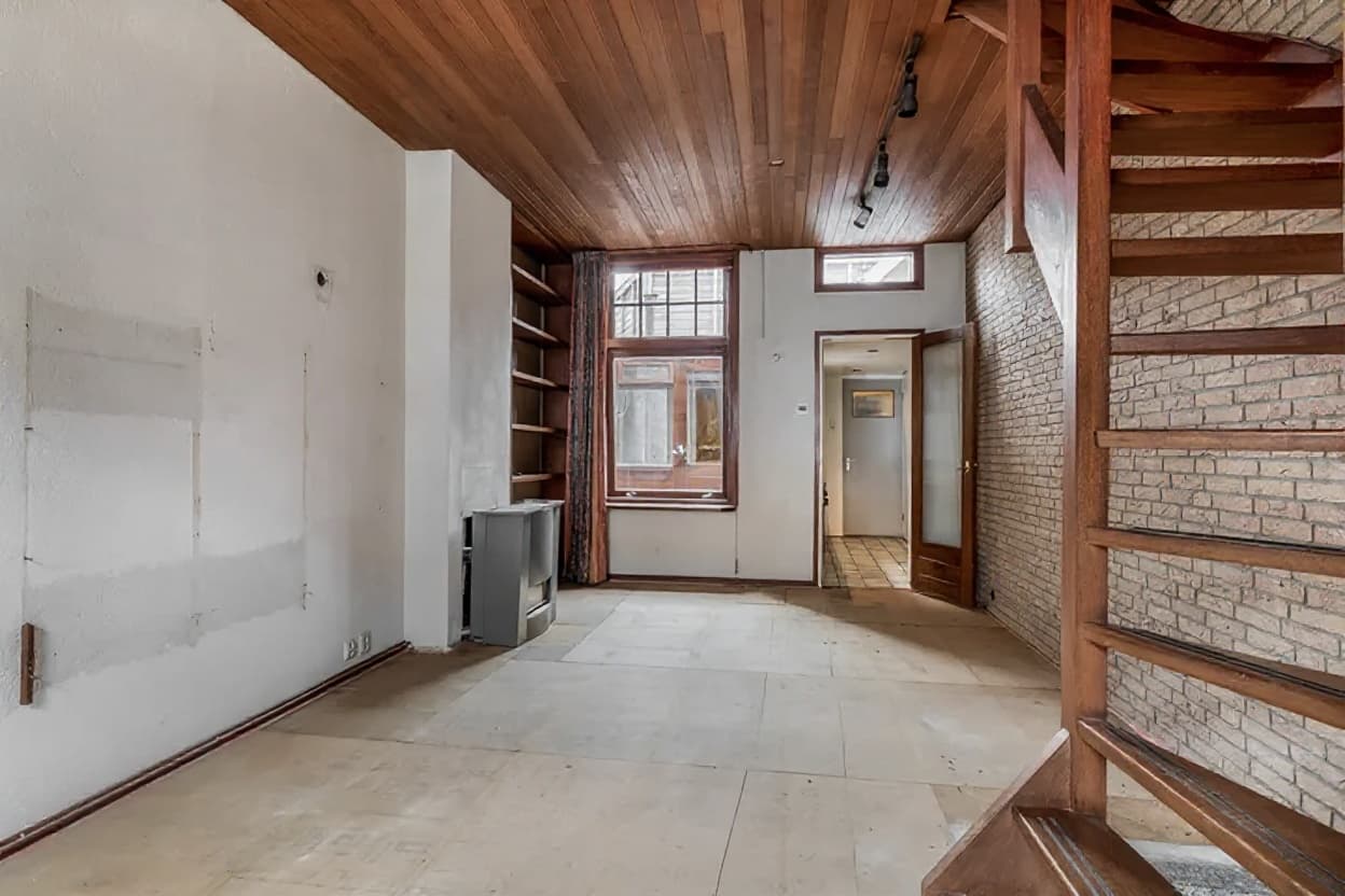 Kluswoning Geervlietsestraat 13 in Schiedam, impressie na renovatie