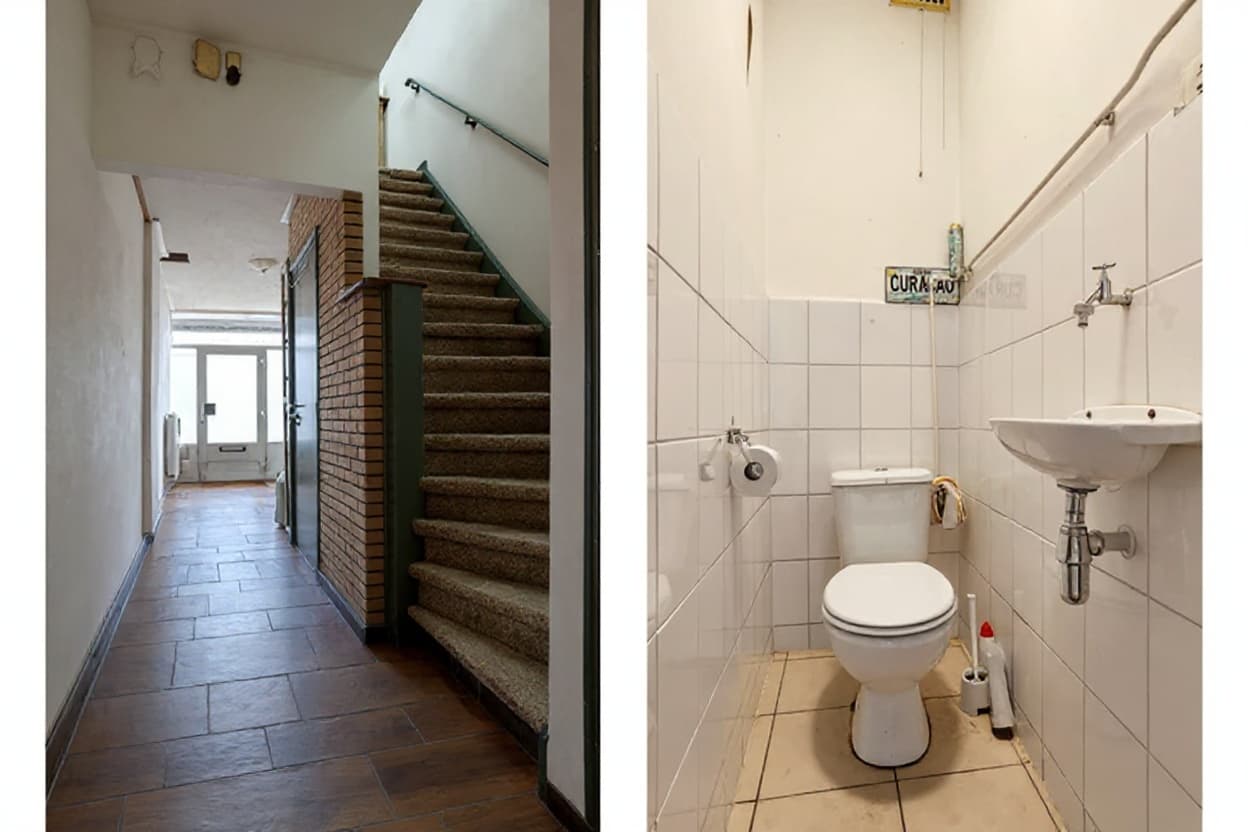 Kluswoning Kalsdonksestraat 8-A in Roosendaal, impressie na renovatie
