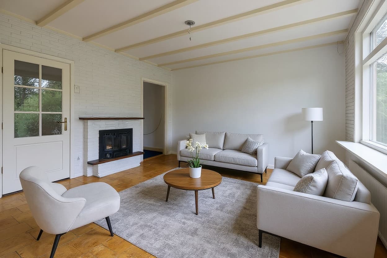 Kluswoning Elleboogweg 3 in Laren (NH), impressie na renovatie