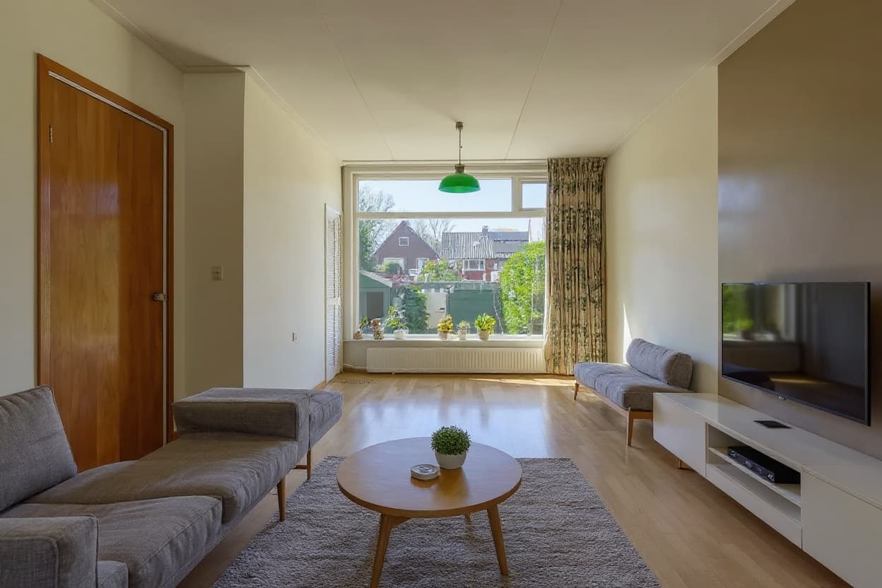 Kluswoning Lindenlaan 40 in Wormerveer, impressie na renovatie