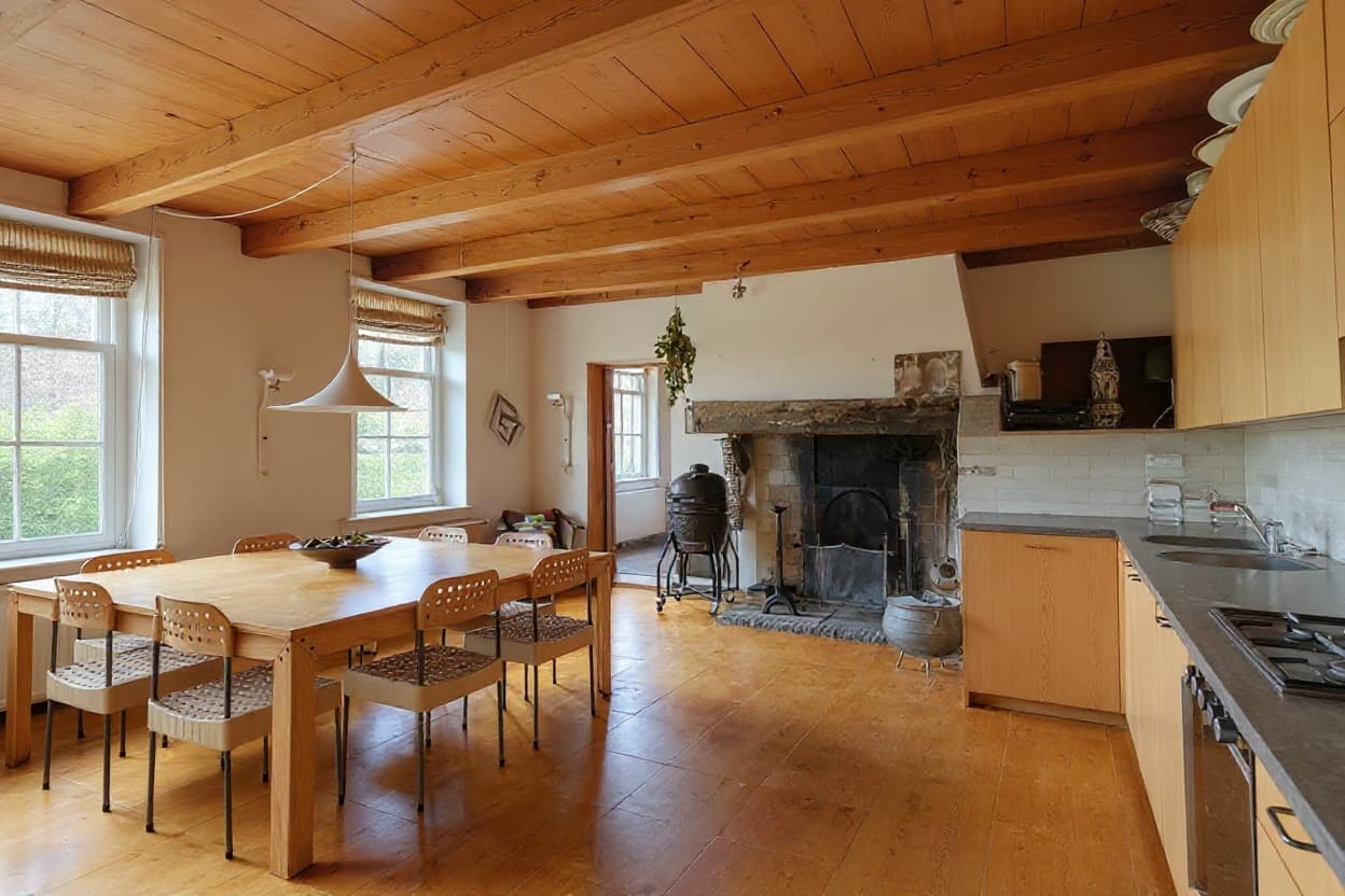 Kluswoning Lingedijk 82 in Acquoy, impressie na renovatie