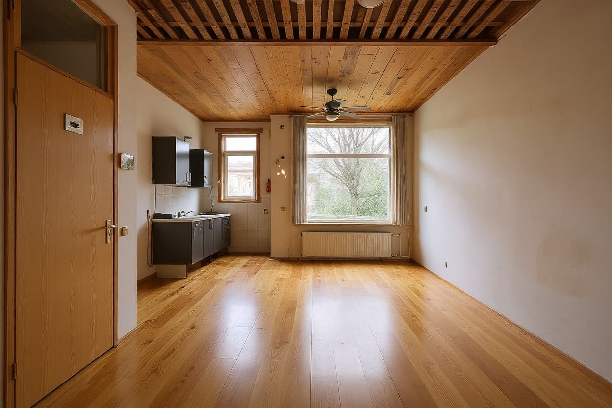 Kluswoning 2e Carnissestraat 29-B in Rotterdam, impressie na renovatie