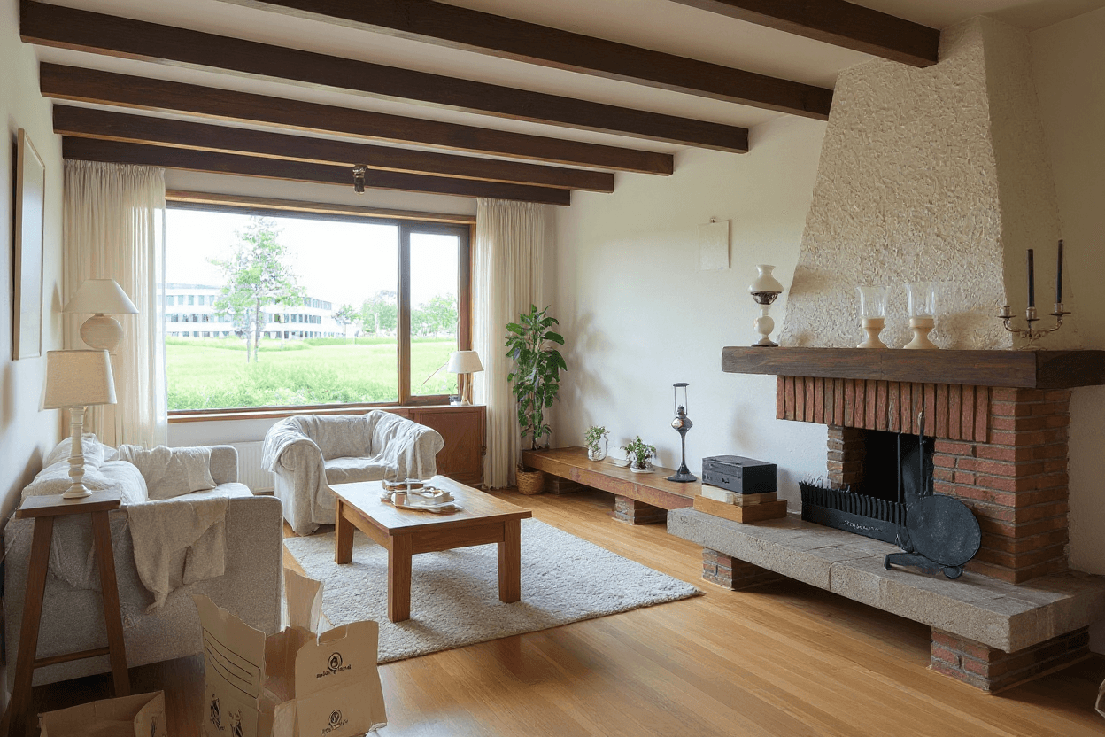 Kluswoning Splitting 164 in Drachten, impressie na renovatie