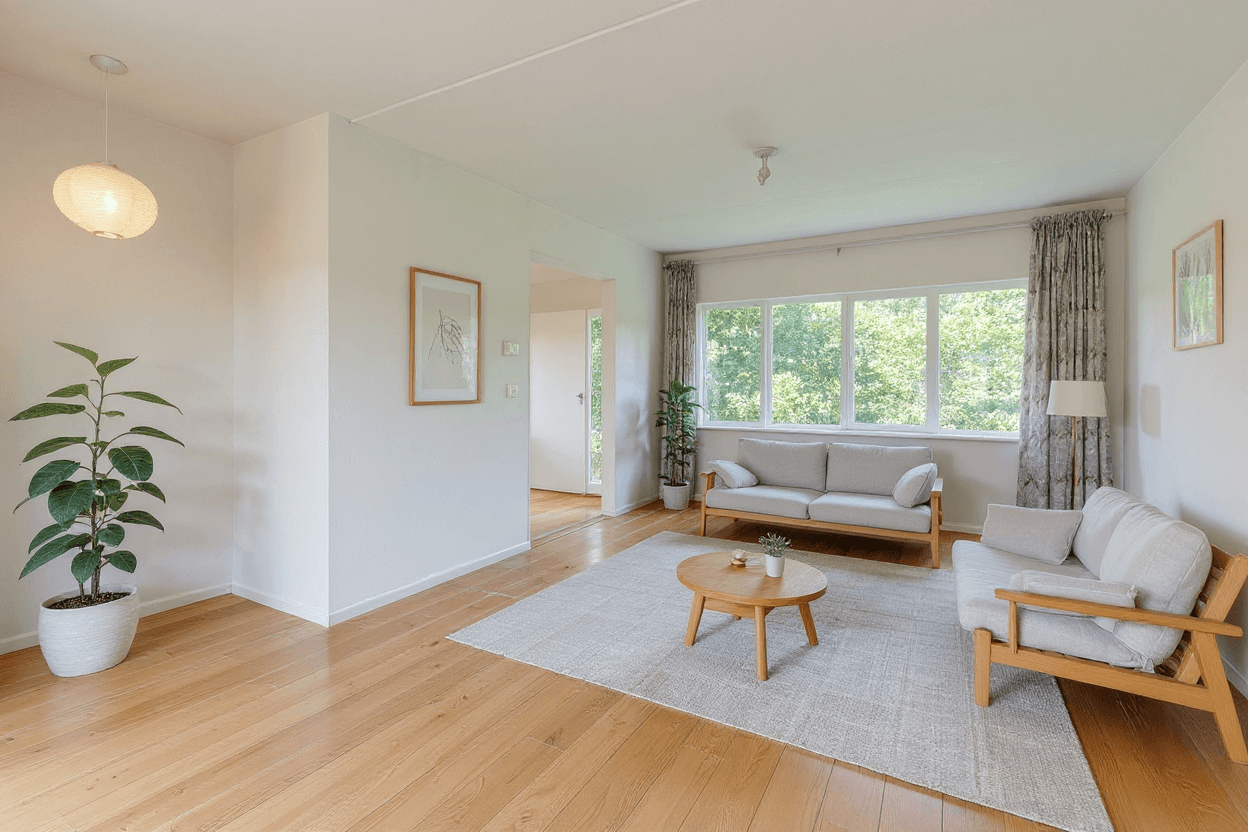 Kluswoning Sperwerhoek 36 in Waddinxveen, impressie na renovatie