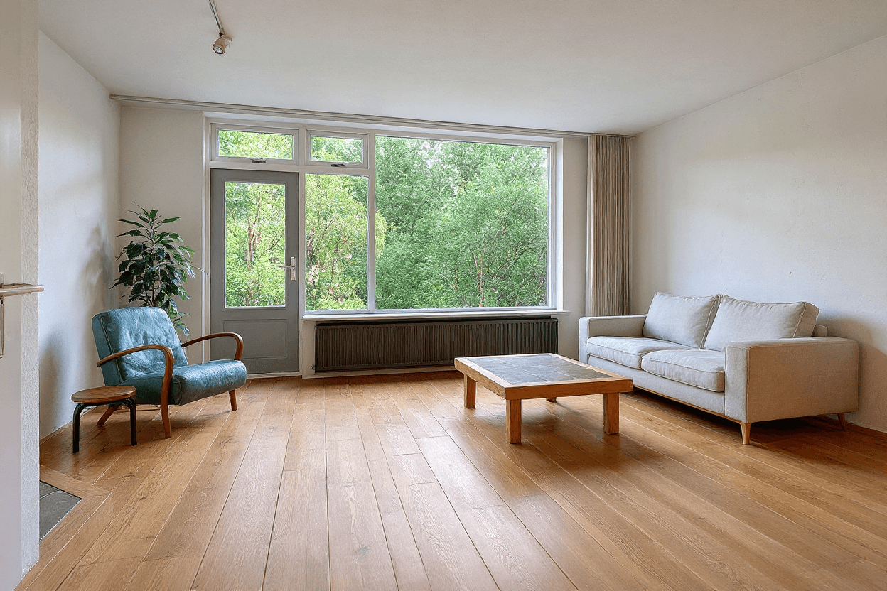 Kluswoning Bas de Blokrede 7 in Capelle aan den IJssel, impressie na renovatie