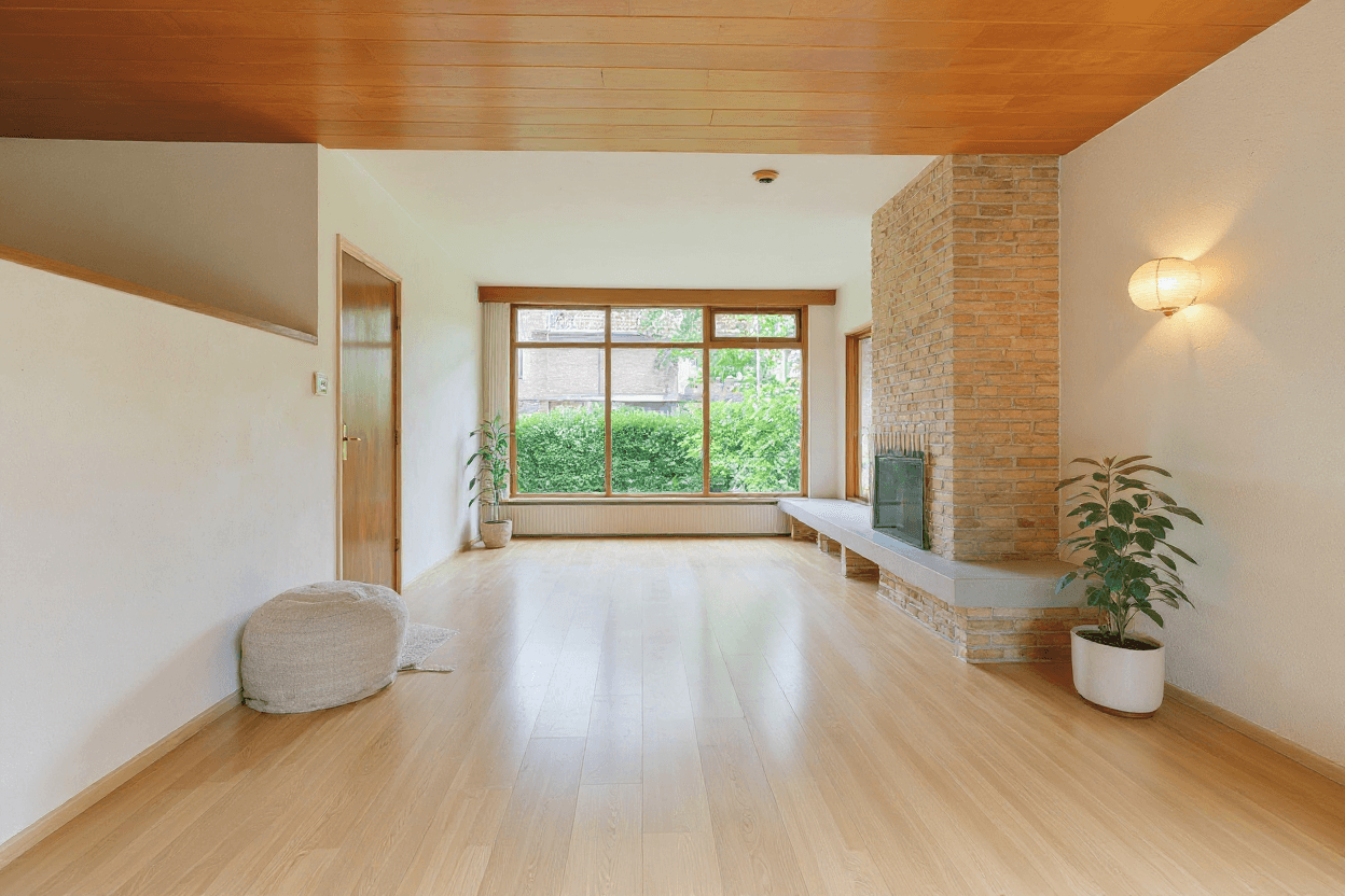 Kluswoning Hoefcamplaan 6 in Heiloo, impressie na renovatie