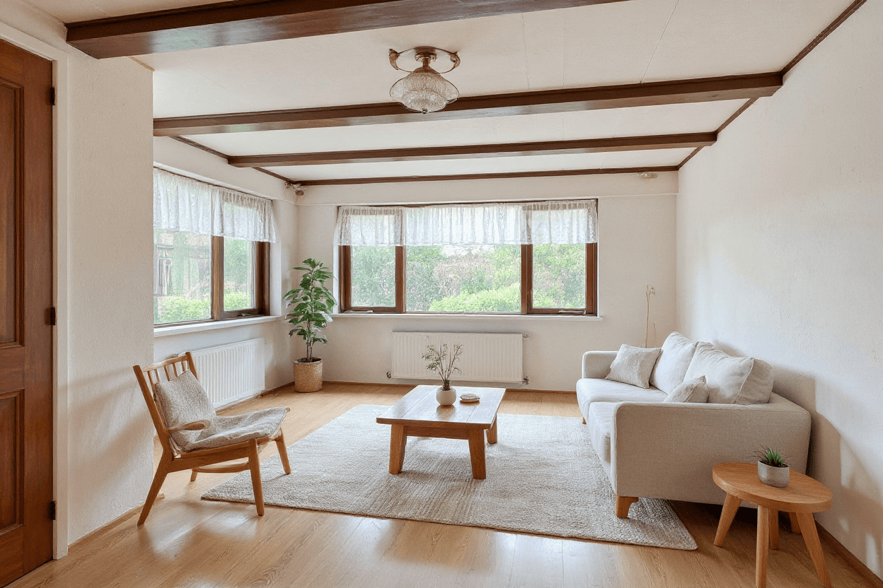 Kluswoning IJsseldijk-West 33 in Ouderkerk aan den IJssel, impressie na renovatie