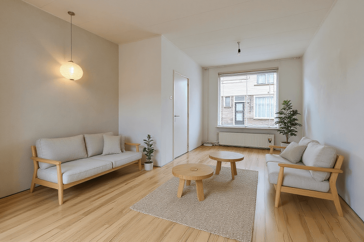 Kluswoning Dennenstraat 37 in Utrecht, impressie na renovatie