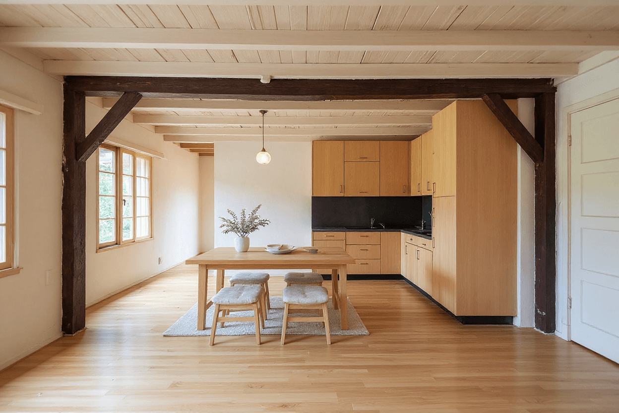 Kluswoning Hoofdstraat 1-A in Varsselder, impressie na renovatie