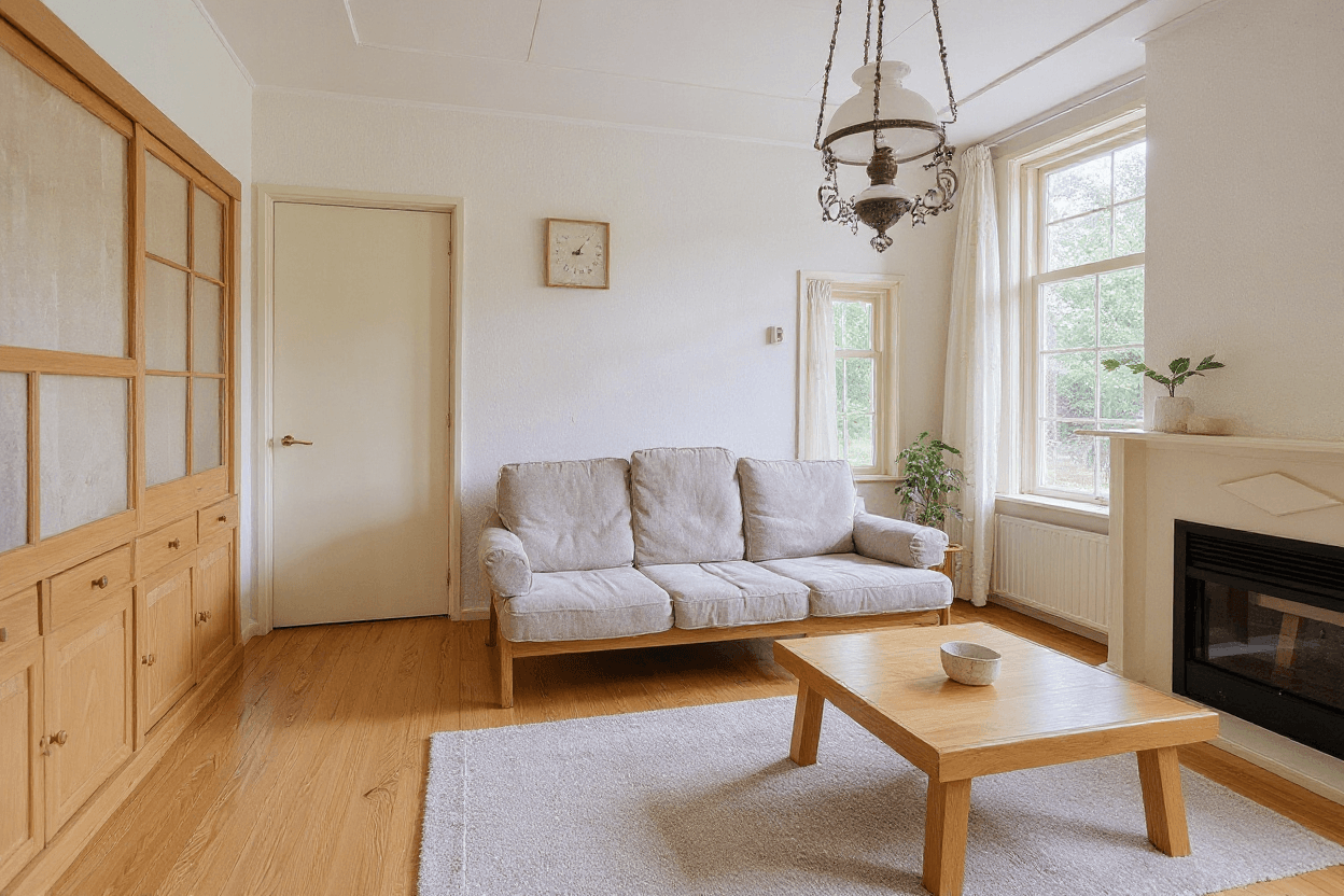 Kluswoning Woldweg 226 in Kropswolde, impressie na renovatie