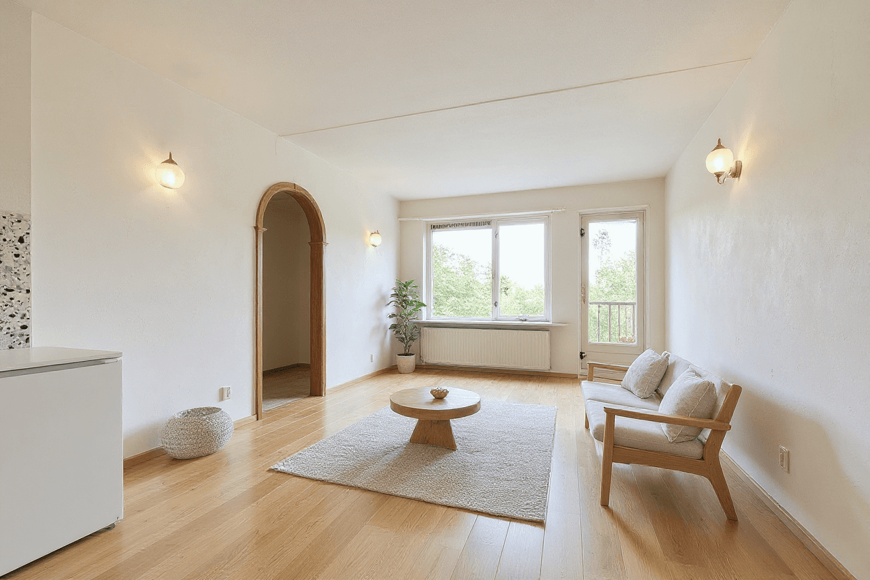 Kluswoning Zuiddiepje 68 in Rotterdam, impressie na renovatie