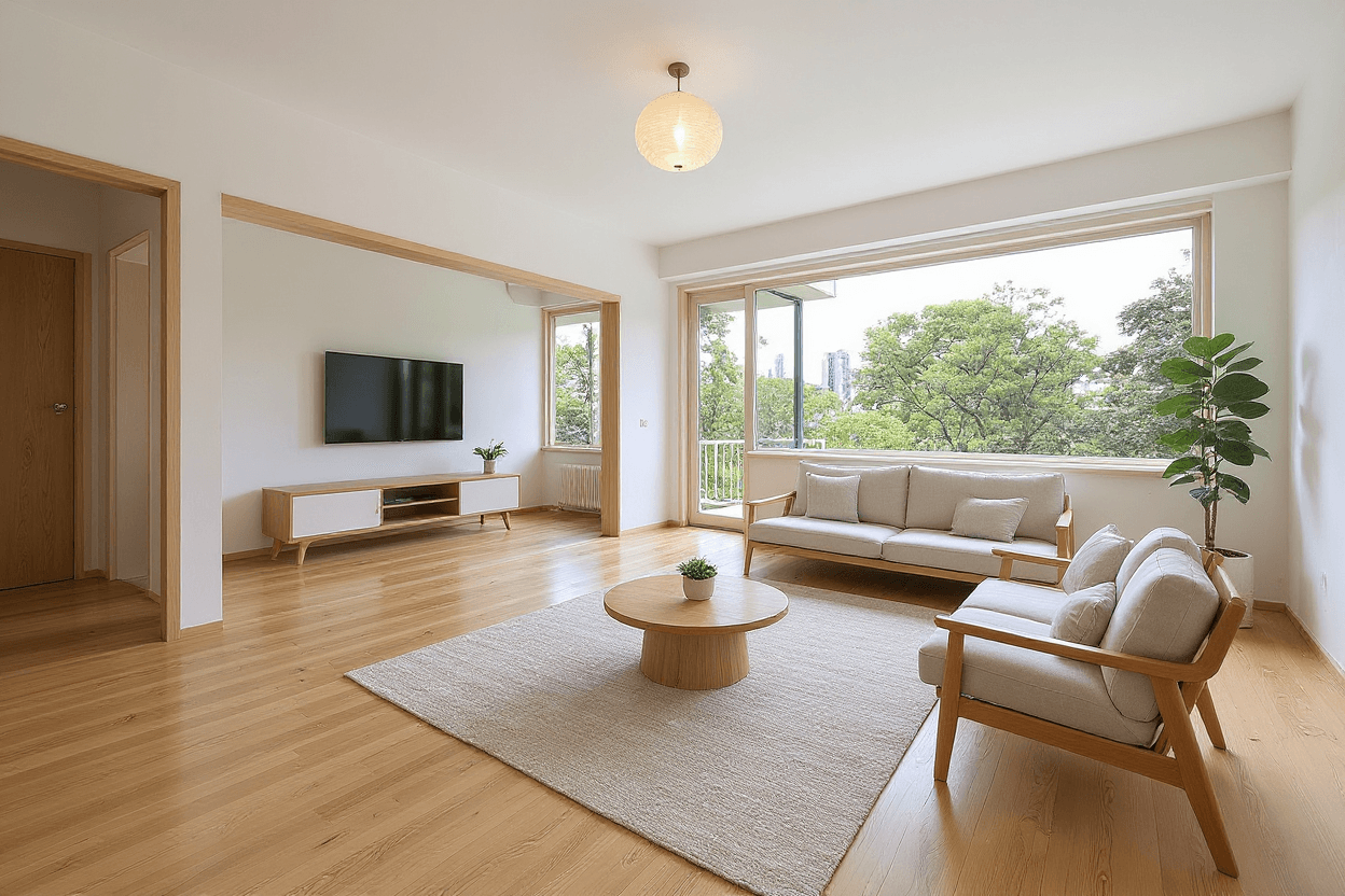 Kluswoning Keldermansstraat 74 in Rotterdam, impressie na renovatie