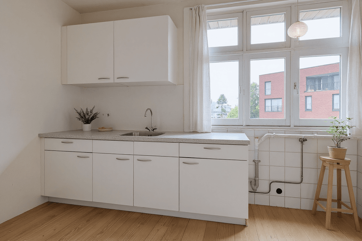 Kluswoning Gentiaanstraat 26 in Amsterdam, impressie na renovatie